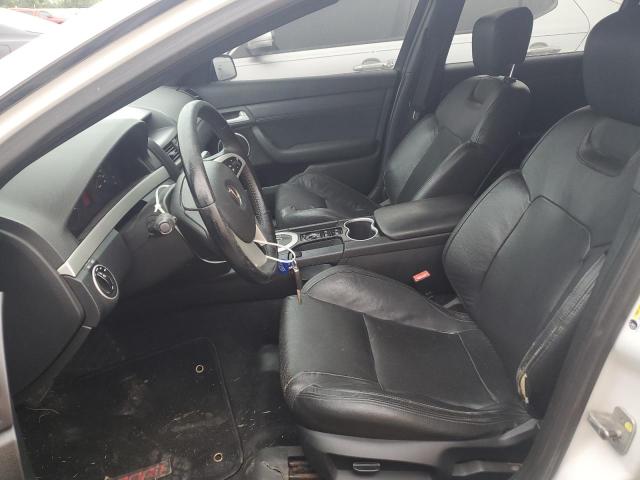 6G2ER57728L137115 - 2008 PONTIAC G8 WHITE photo 7