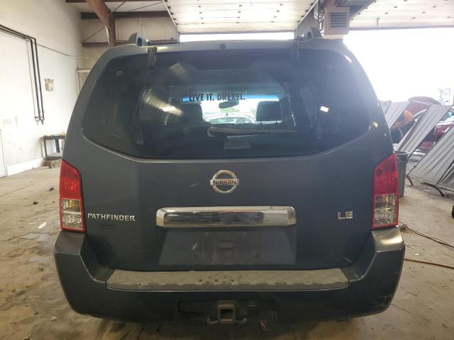 5N1AR18W66C667683 - 2006 NISSAN PATHFINDER LE BLUE photo 6