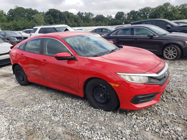 2HGFC2F58JH527489 - 2018 HONDA CIVIC LX RED photo 4