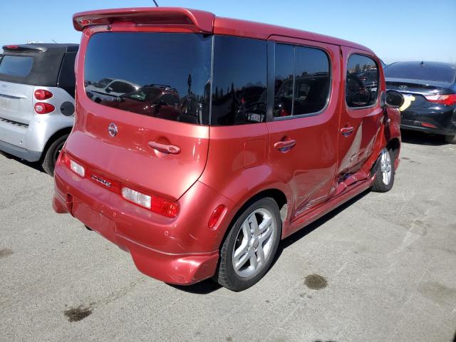 JN8AZ28R99T108576 - 2009 NISSAN CUBE BASE RED photo 3