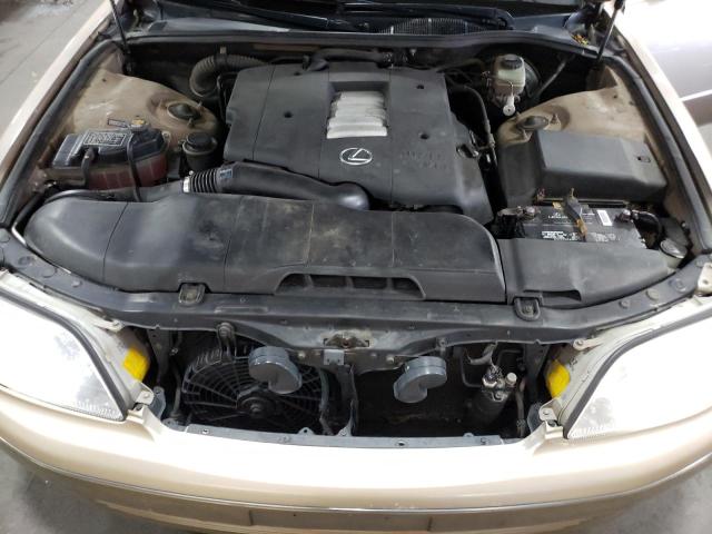 JT8BH28F0W0134228 - 1998 LEXUS LS 400 GOLD photo 11