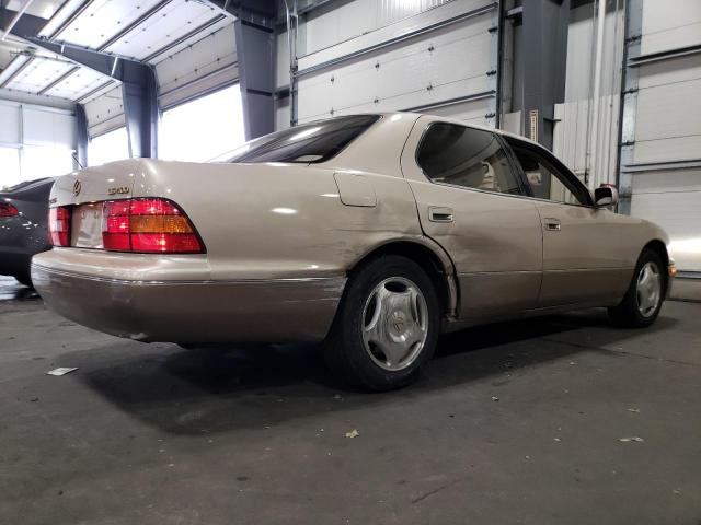 JT8BH28F0W0134228 - 1998 LEXUS LS 400 GOLD photo 3