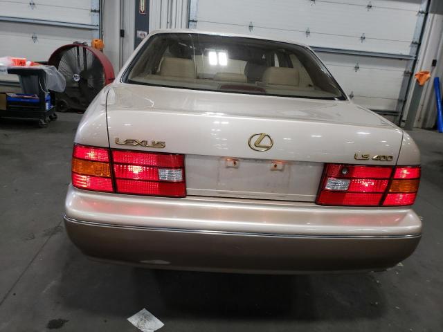 JT8BH28F0W0134228 - 1998 LEXUS LS 400 GOLD photo 6