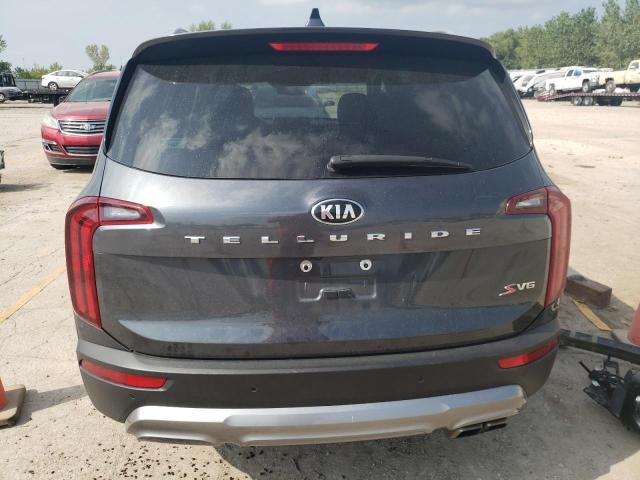 5XYP64HCXMG189792 - 2021 KIA TELLURIDE S GRAY photo 6