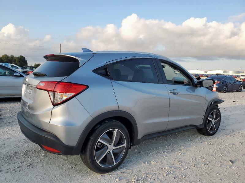 3CZRU5H76NM736143 - 2022 HONDA HR-V EXL SILVER photo 3