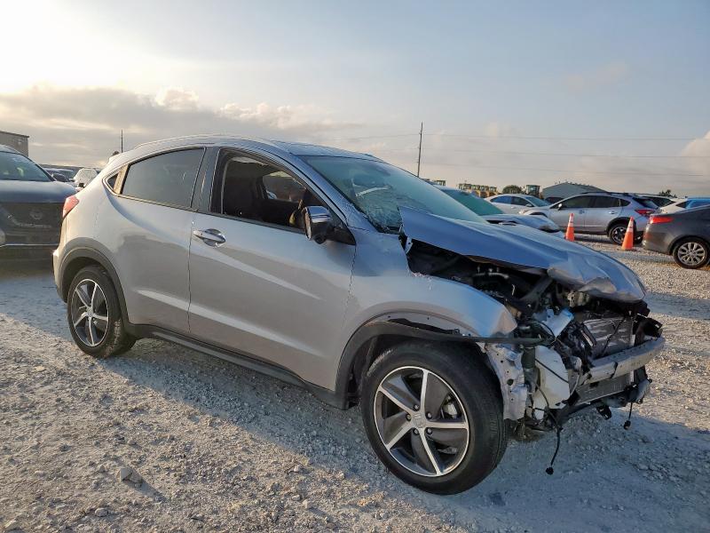 3CZRU5H76NM736143 - 2022 HONDA HR-V EXL SILVER photo 4