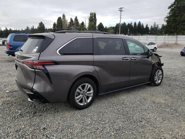 5TDDSKFC8NS067457 - 2022 TOYOTA SIENNA XSE GRAY photo 3