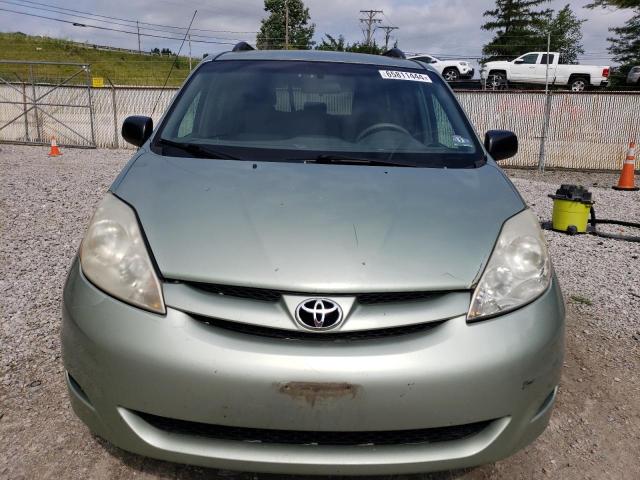 5TDZK23C39S269574 - 2009 TOYOTA SIENNA CE GREEN photo 5