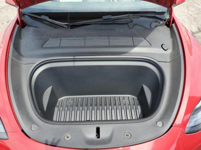 7SAYGDEF6NF341305 - 2022 TESLA MODEL Y RED photo 11