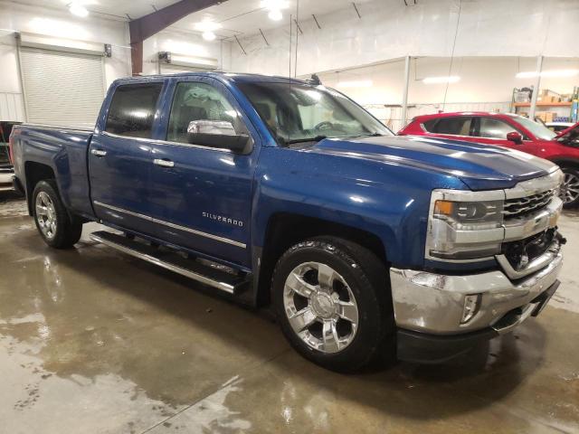 1GCUKSEC4JF134308 - 2018 CHEVROLET SILVERADO K1500 LTZ BLUE photo 4