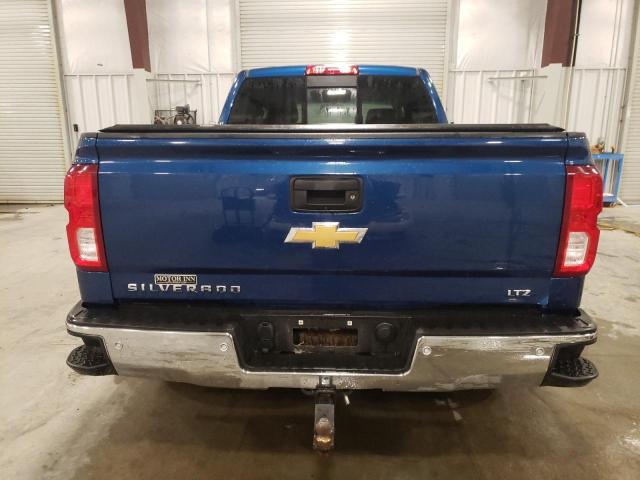 1GCUKSEC4JF134308 - 2018 CHEVROLET SILVERADO K1500 LTZ BLUE photo 6