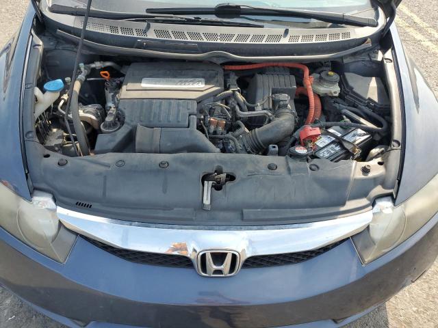 JHMFA3F27AS005038 - 2010 HONDA CIVIC HYBRID GRAY photo 11