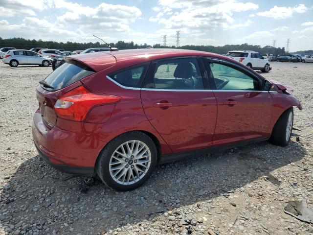 1FADP3N27EL257645 - 2014 FORD FOCUS TITANIUM RED photo 3