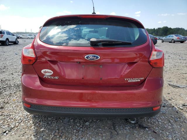 1FADP3N27EL257645 - 2014 FORD FOCUS TITANIUM RED photo 6