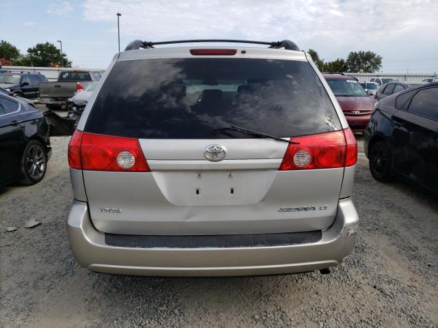 5TDZK23C59S258950 - 2009 TOYOTA SIENNA CE BEIGE photo 6