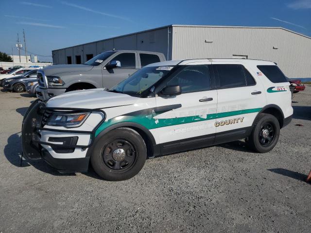 1FM5K8AR5KGA31150 - 2019 FORD EXPLORER POLICE INTERCEPTOR WHITE photo 1