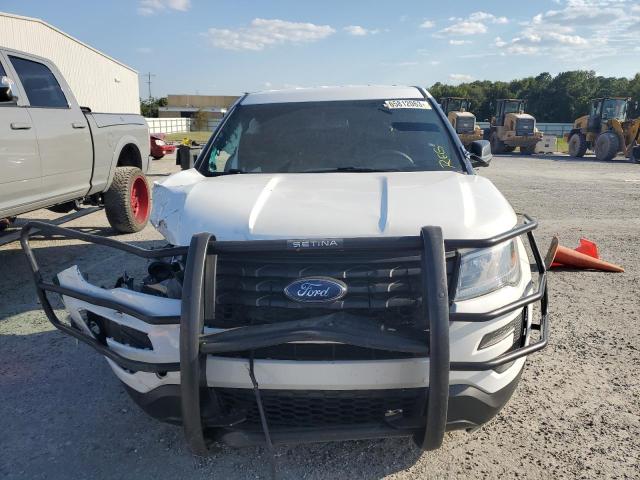 1FM5K8AR5KGA31150 - 2019 FORD EXPLORER POLICE INTERCEPTOR WHITE photo 5