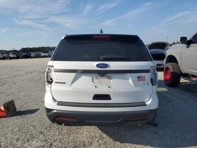 1FM5K8AR5KGA31150 - 2019 FORD EXPLORER POLICE INTERCEPTOR WHITE photo 6