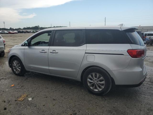 KNDMB5C19M6662787 - 2021 KIA SEDONA LX SILVER photo 2