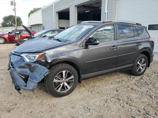 JTMRFREV4JJ228769 - 2018 TOYOTA RAV4 ADVENTURE GRAY photo 1