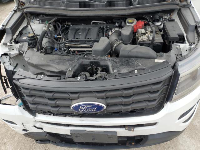 1FM5K8AR4KGB55247 - 2019 FORD EXPLORER POLICE INTERCEPTOR 白色 照片 12