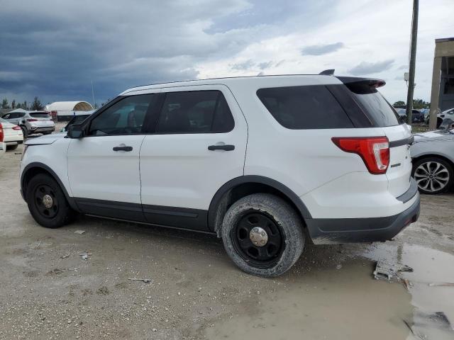 1FM5K8AR4KGB55247 - 2019 FORD EXPLORER POLICE INTERCEPTOR 白色 照片 2