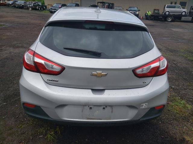 3G1BE6SM4JS600858 - 2018 CHEVROLET CRUZE LT 银色 照片 6