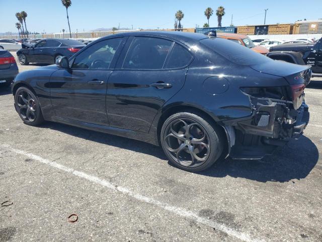 ZARFAMBN4M7640464 - 2021 ALFA ROMEO GIULIA TI Черный фото 2