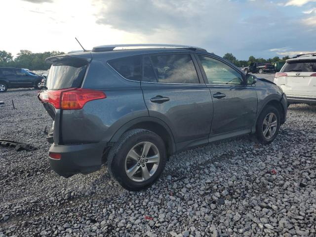 JTMWFREV4FD062245 - 2015 TOYOTA RAV4 XLE GRAY photo 3