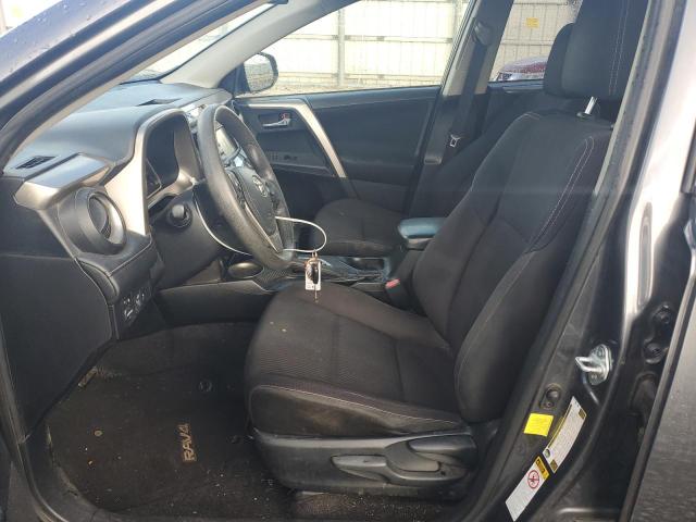 JTMWFREV4FD062245 - 2015 TOYOTA RAV4 XLE GRAY photo 7