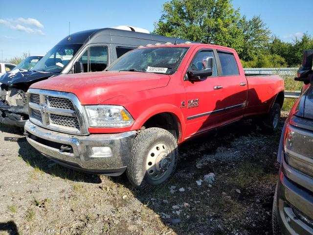 3C63RRJL0DG556074 - 2013 RAM 3500 LARAMIE RED photo 1