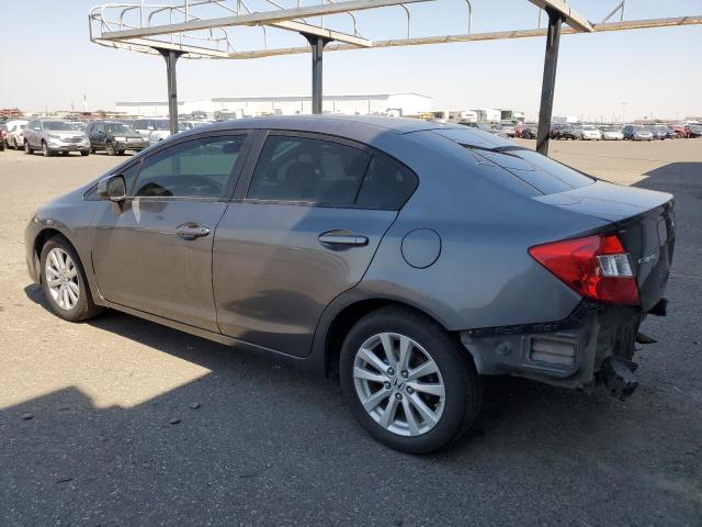 19XFB2F97CE317131 - 2012 HONDA CIVIC EXL GRAY photo 2