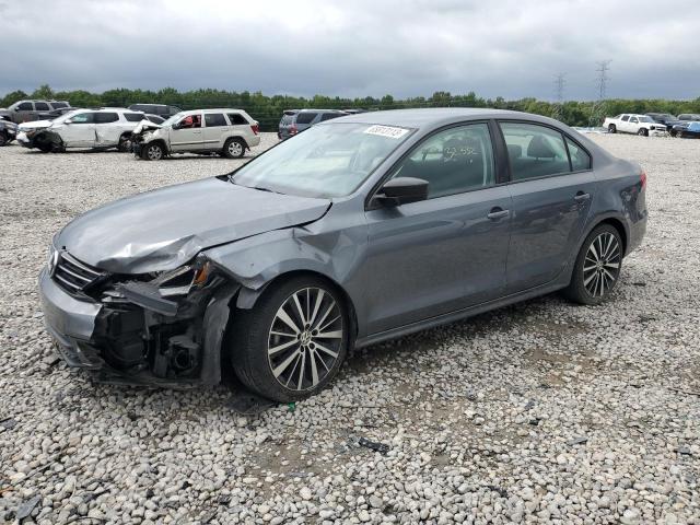 3VW2K7AJ7FM290727 - 2015 VOLKSWAGEN JETTA BASE 灰色 照片 1