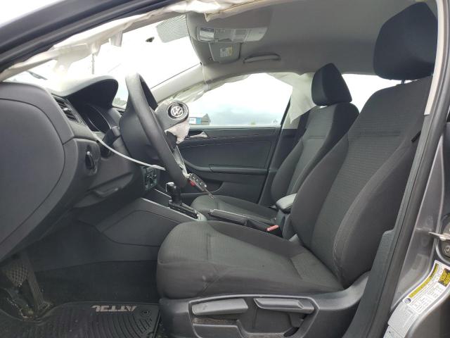 3VW2K7AJ7FM290727 - 2015 VOLKSWAGEN JETTA BASE 灰色 照片 7