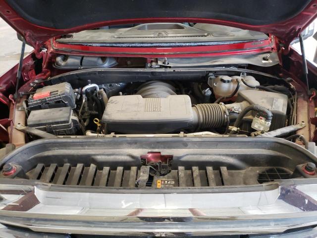 3GTU9DED0MG243562 - 2021 GMC SIERRA K1500 SLT RED photo 11