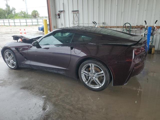 1G1YB2D78G5114902 - 2016 CHEVROLET CORVETTE STINGRAY 1LT BURGUNDY photo 2