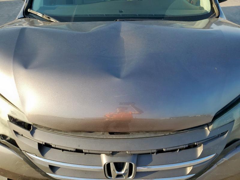 5J6RM3H72DL036639 - 2013 HONDA CR-V EXL GRAY photo 11