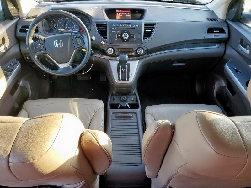 5J6RM3H72DL036639 - 2013 HONDA CR-V EXL GRAY photo 8