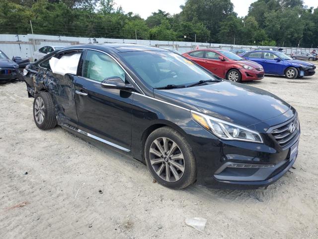 5NPE34AF0GH280751 - 2016 HYUNDAI SONATA SPORT BLACK photo 4
