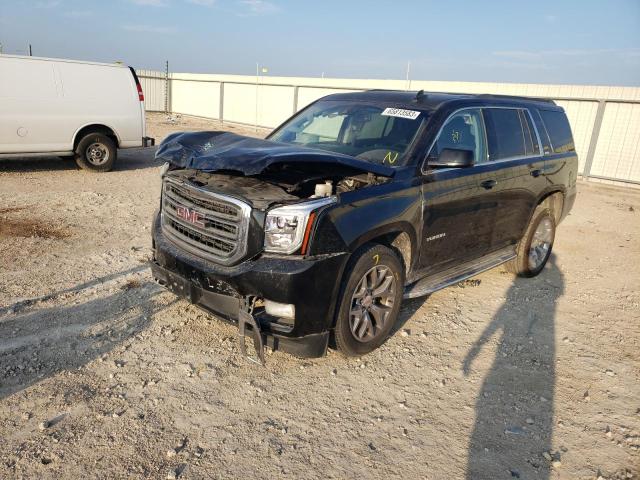 1GKS1BKC3HR282591 - 2017 GMC YUKON SLT BLACK photo 1