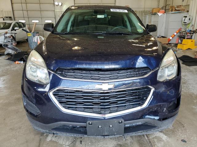 2GNALBEK4H1540637 - 2017 CHEVROLET EQUINOX LS BLACK photo 5