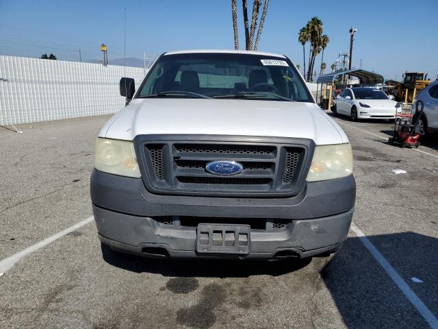 1FTRF12W25NB81139 - 2005 FORD F150 4WD WHITE photo 5