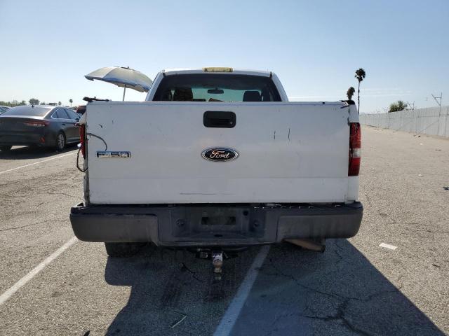 1FTRF12W25NB81139 - 2005 FORD F150 4WD WHITE photo 6