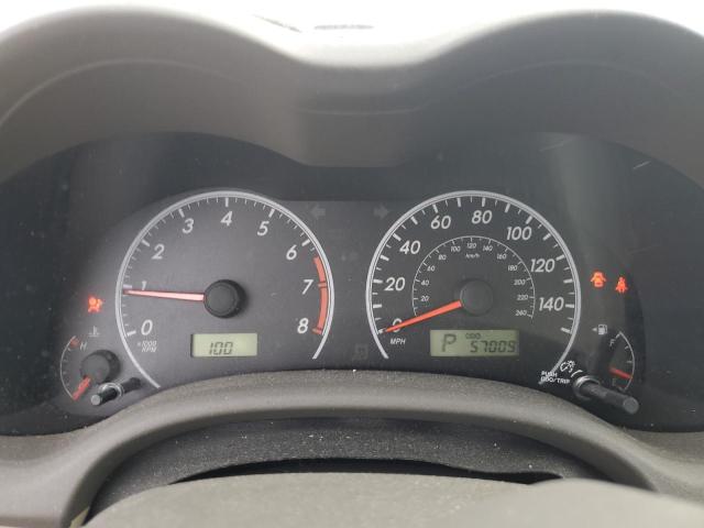 1NXBU40E29Z106483 - 2009 TOYOTA COROLLA BASE Qəhvəyi foto 9