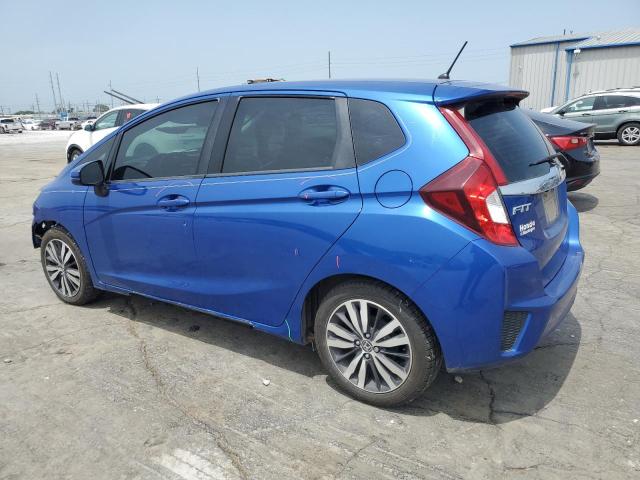 JHMGK5H78GS000932 - 2016 HONDA FIT EX BLUE photo 2