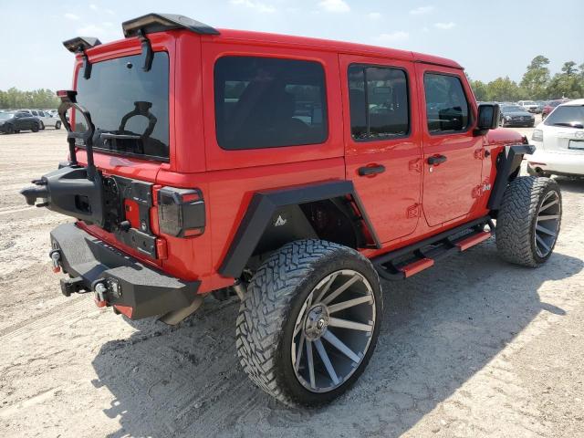 1C4HJXDG7LW335080 - 2020 JEEP WRANGLER U SPORT წითელი ფოტო 3