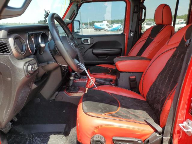 1C4HJXDG7LW335080 - 2020 JEEP WRANGLER U SPORT წითელი ფოტო 7