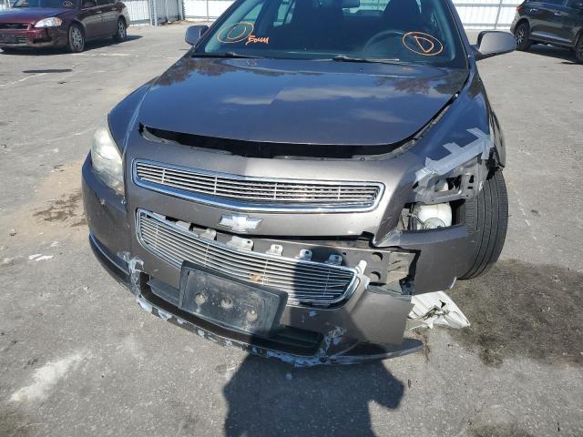 1G1ZC5E08CF104461 - 2012 CHEVROLET MALIBU 1LT ნაცრისფერი ფოტო 9