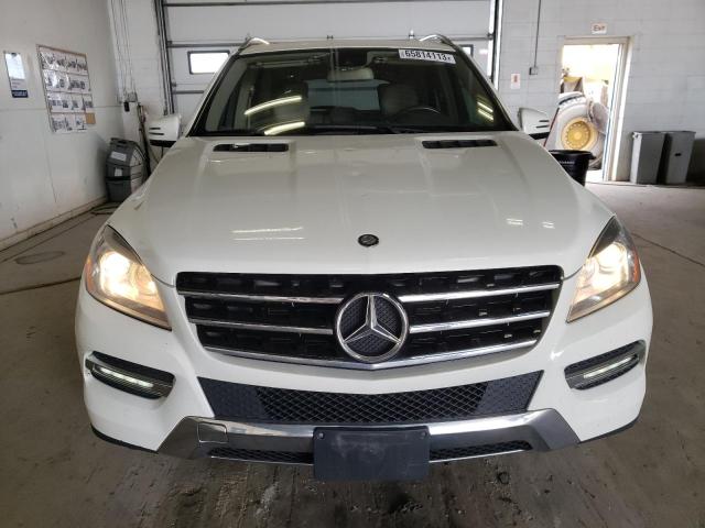 4JGDA5HB2CA017149 - 2012 MERCEDES-BENZ ML 350 4MATIC WHITE photo 5