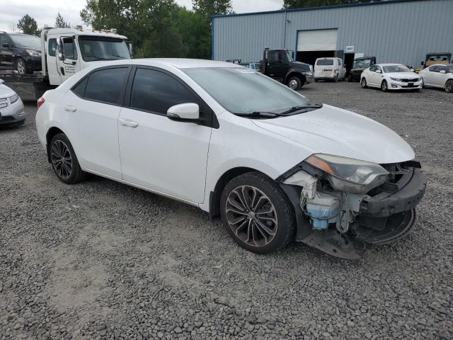 2T1BURHEXEC220924 - 2014 TOYOTA COROLLA L WHITE photo 4